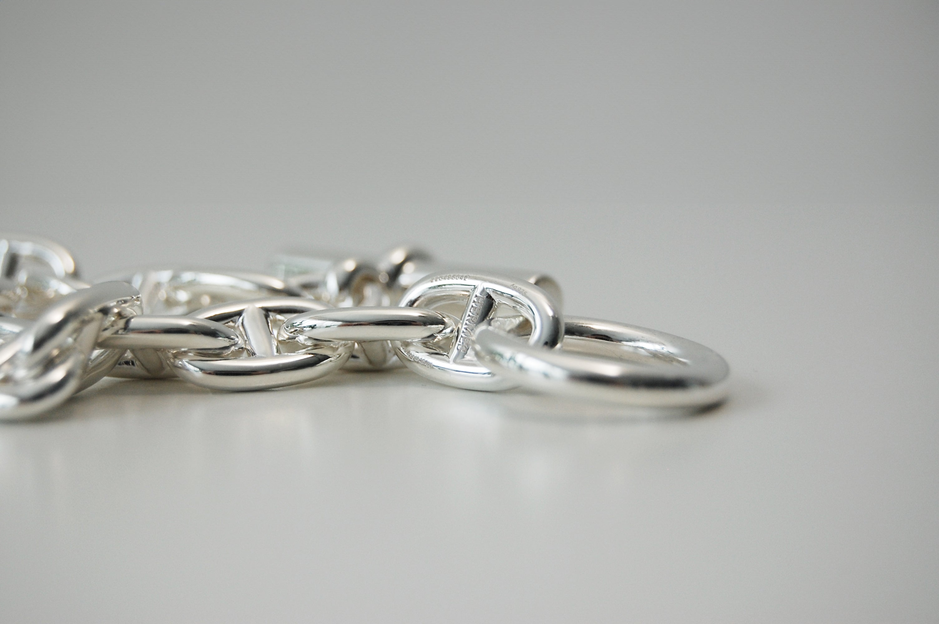 HERMES（エルメス） シェーヌダンクル mm 18 Silver H101994B 00018