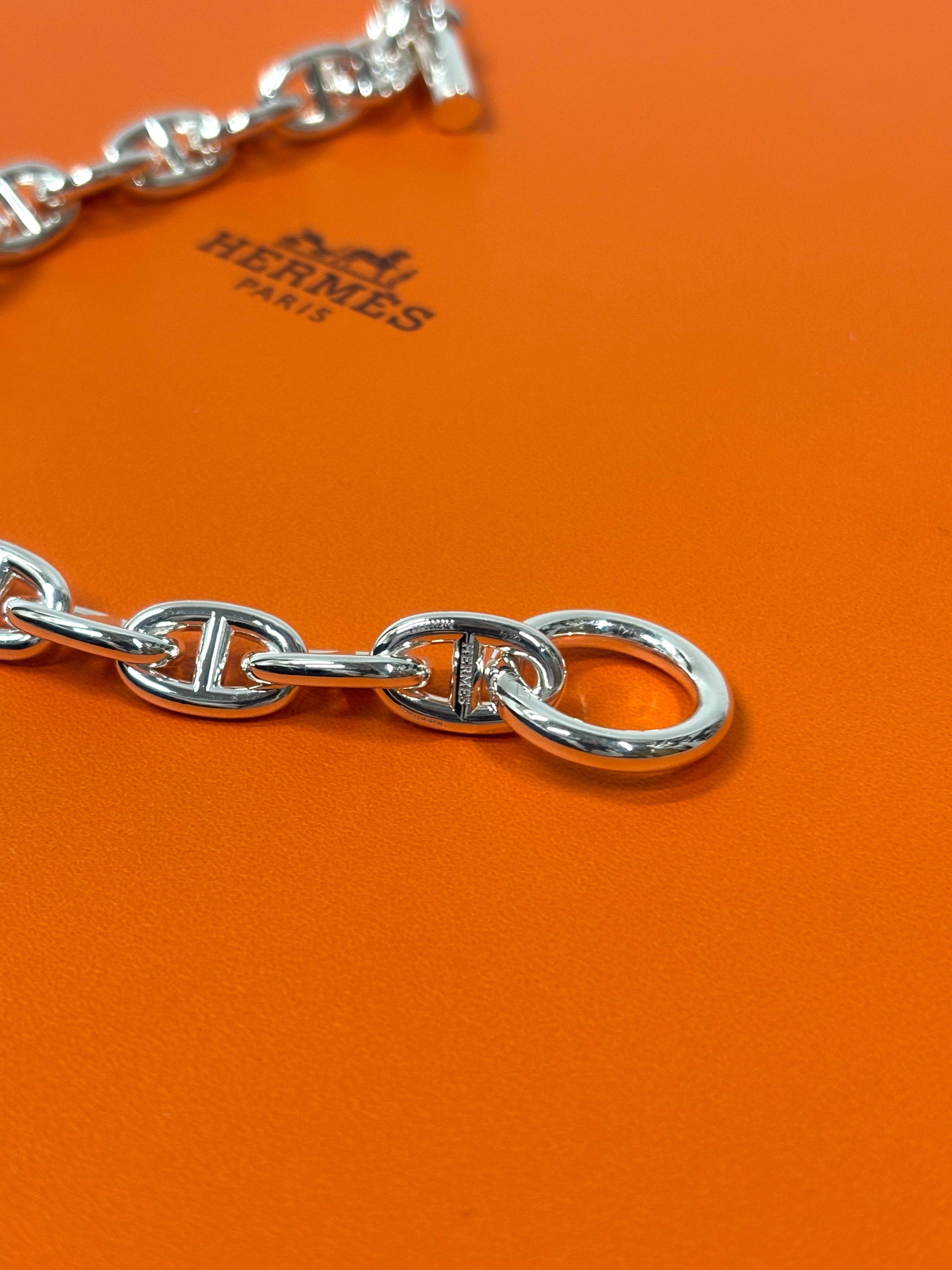 HERMES エルメス シェーヌダンクル ブレスレット MM17コマ – Brandar