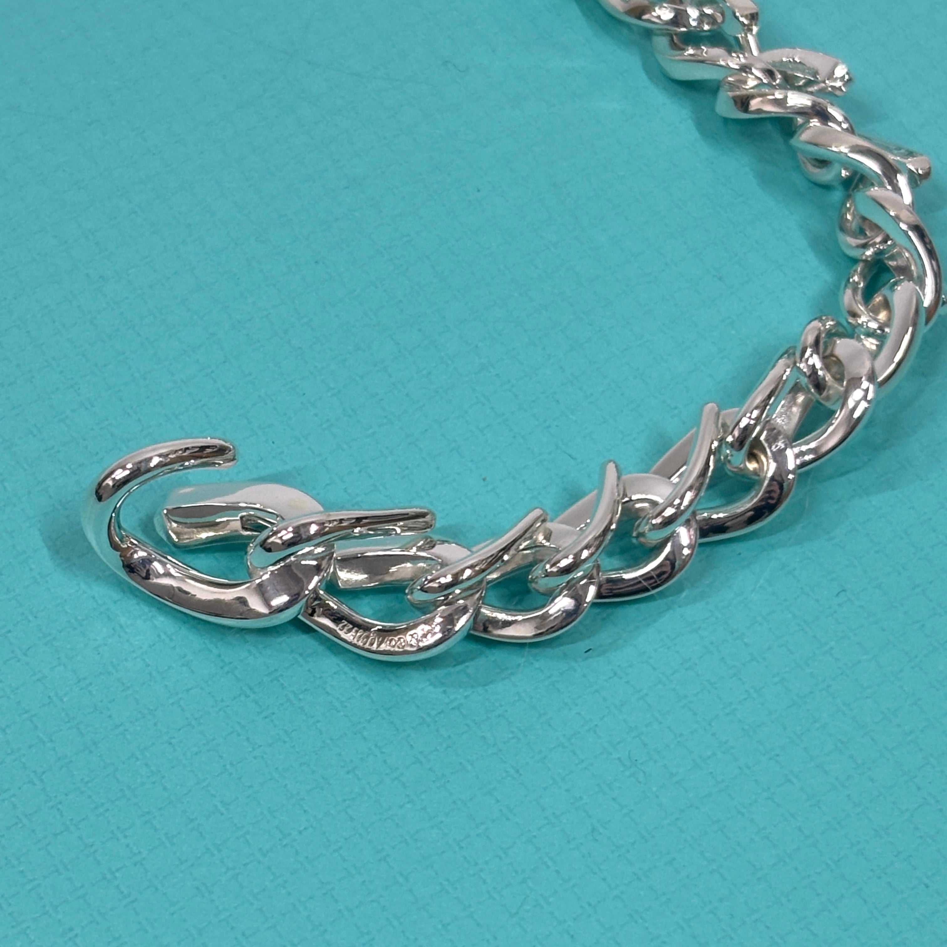 む*ゃ様 22コマ ティファニー フォージ ミディアム リンク