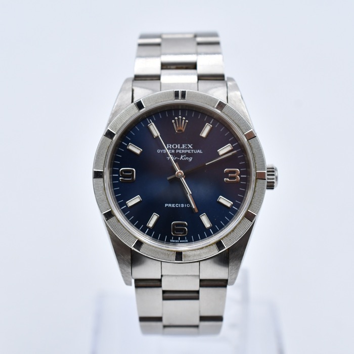 ロレックス エアキング 14010 SS 青文字盤 買取実績【買取日：2023年3