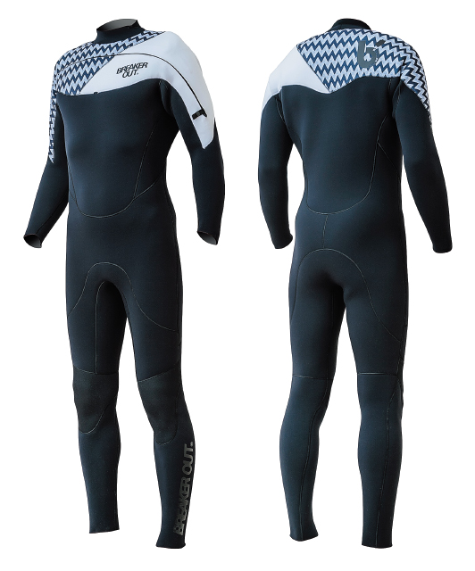 SSウェットスーツ EXPLODER LONG CHEST ZIP | BREAKER OUT WETSUITS