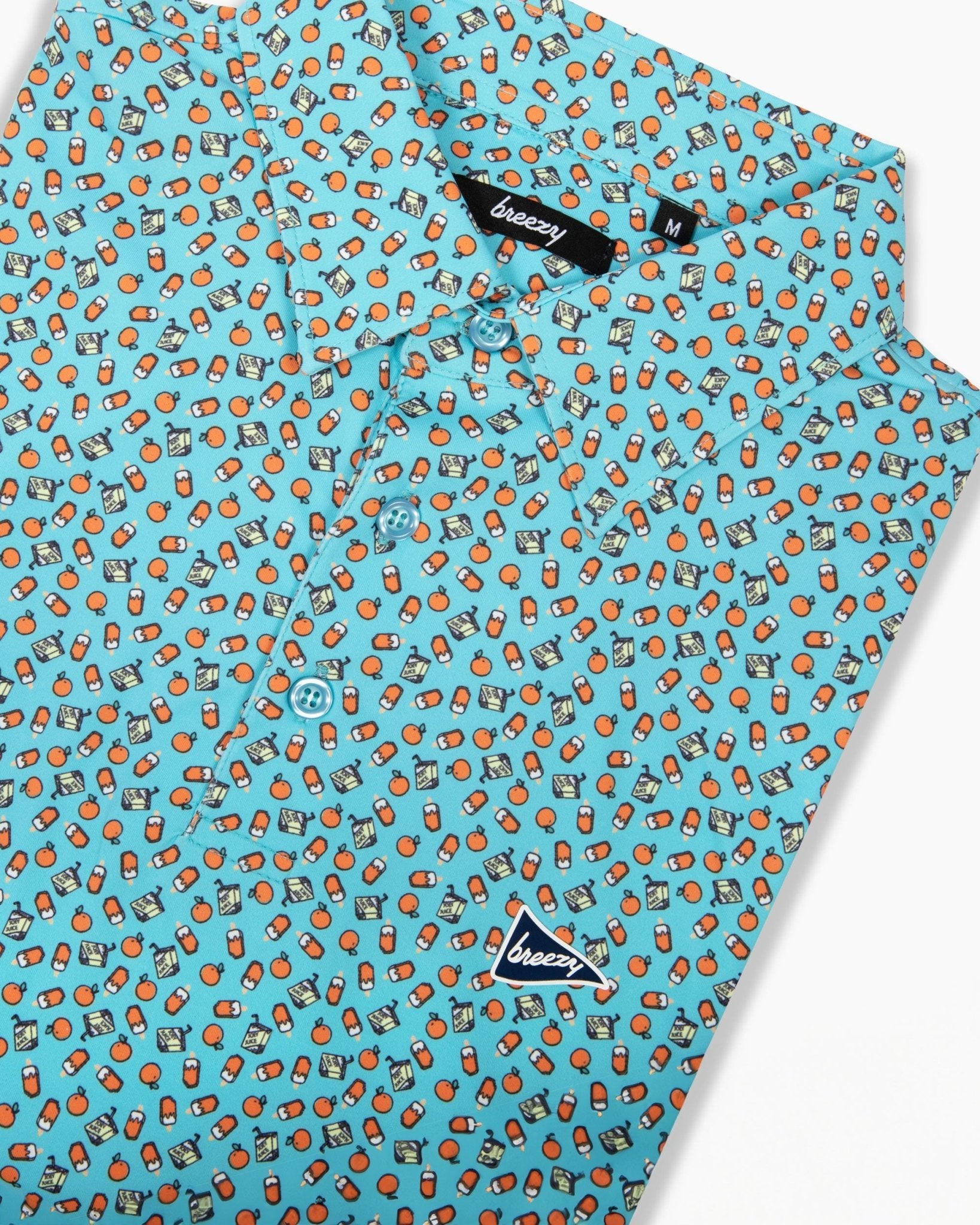 The Joey Juice Polo Shirt for Men | Breezy Golf