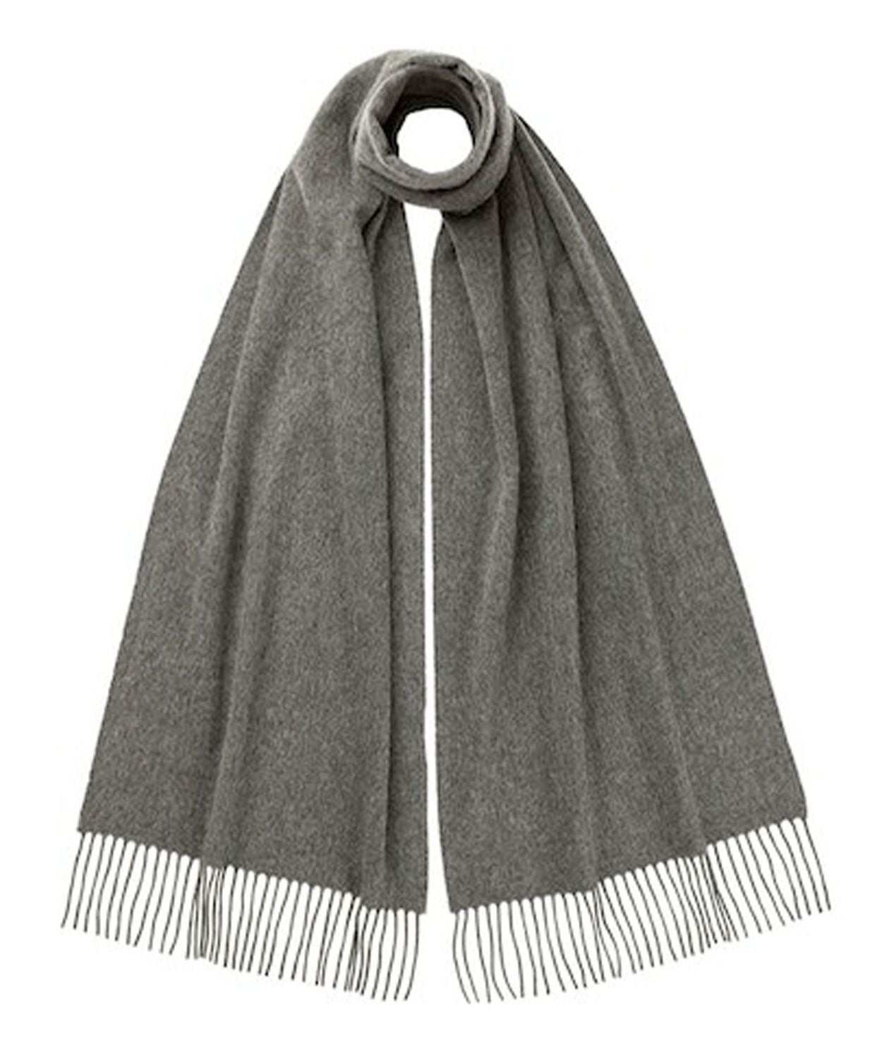 中判プレーンスカーフ(定番)(カシミヤ) 全6色 | BRITISH MADE