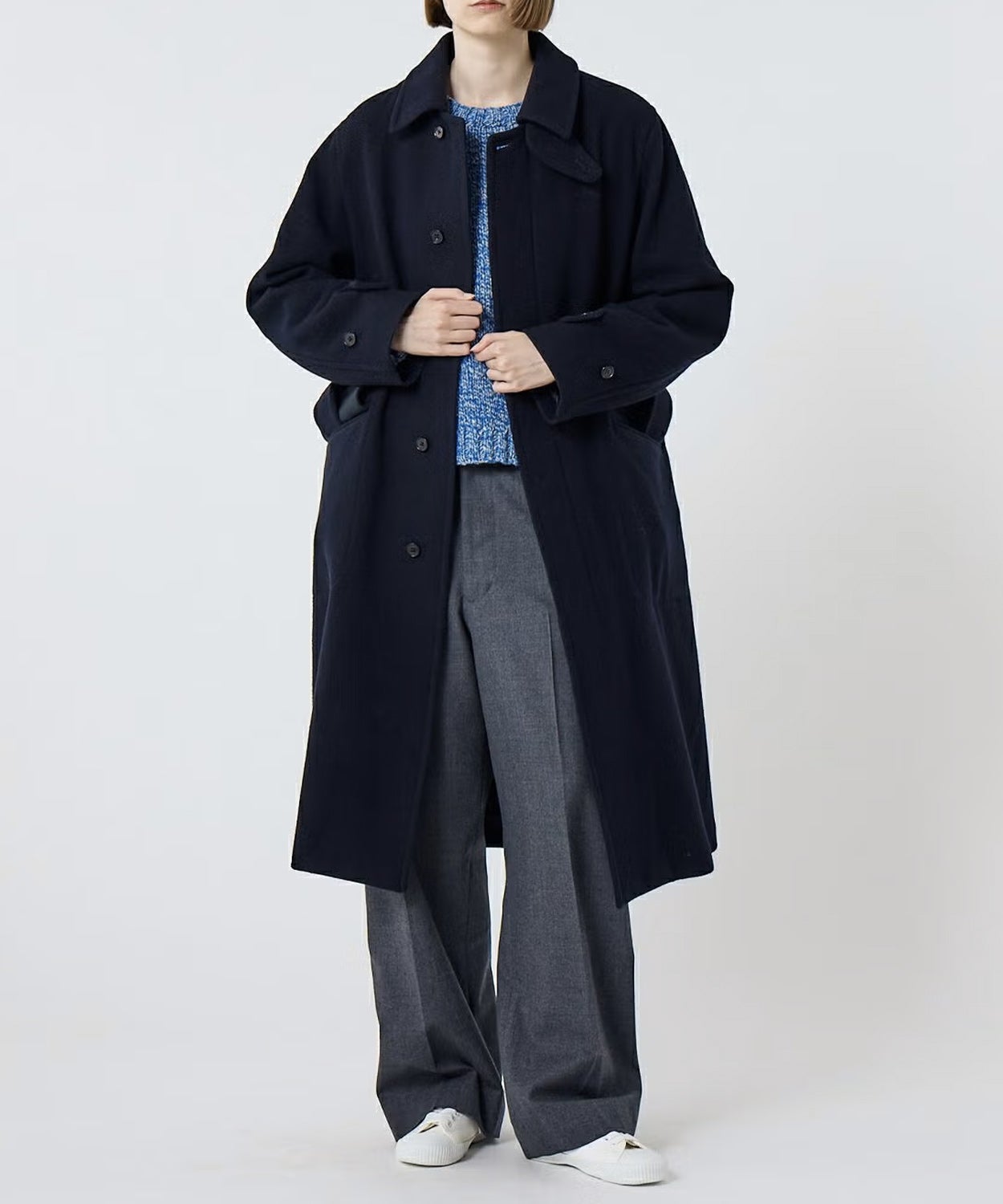 オフィサーコート(ウール)(WOMEN) 全1色 | BRITISH MADE