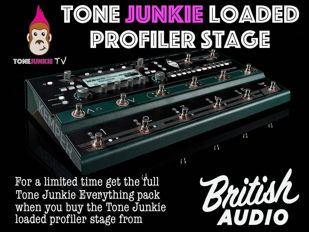 Tone Junkie Loaded Kemper PROFILER STAGE – British Audio