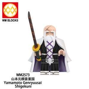 Anime Bleach Yamamoto Genryusai Shigekuni WM2573-A Minifigures