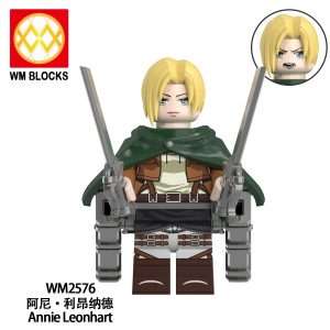 Anime Attack on Titan Annie Leonhart WM2576 Minifigures - Brixtoy