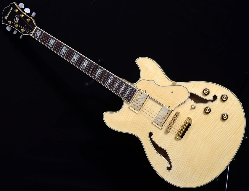 Used Ibanez AS103 Artcore Custom Semi-Hollow Natural