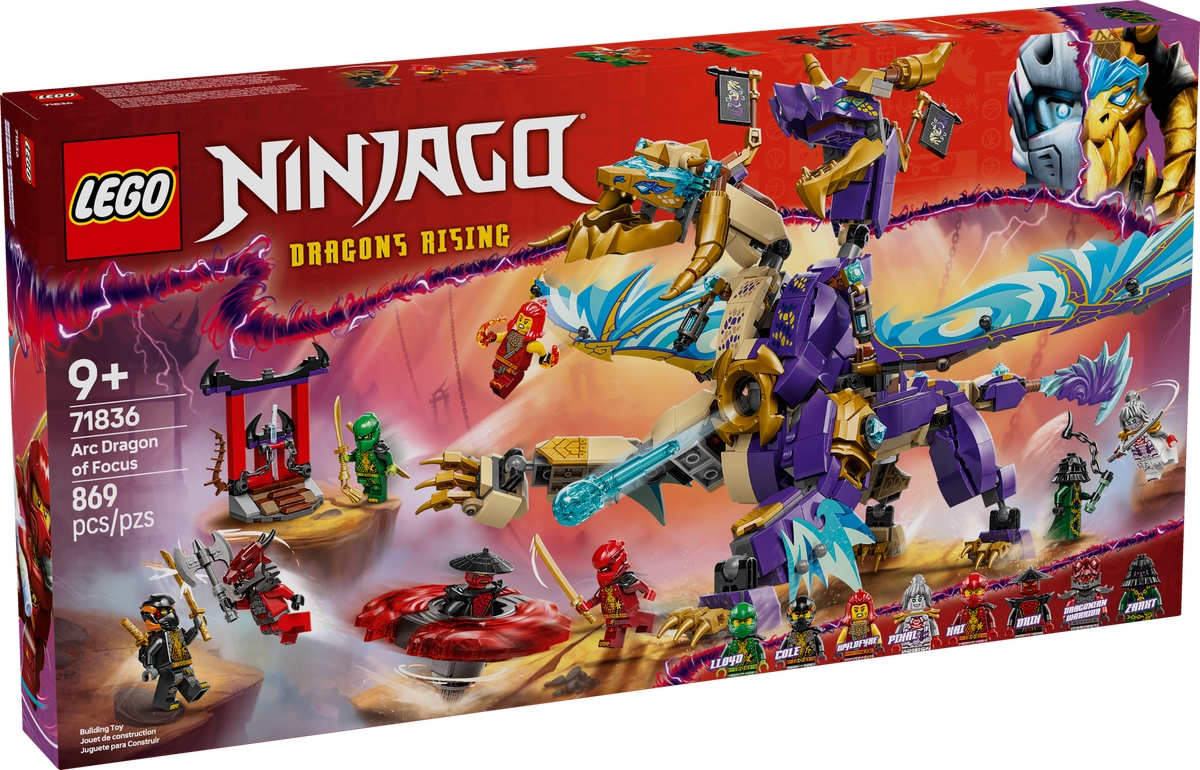 LEGO Arc Dragon of Focus 71836 – $99.99 – Coming soon