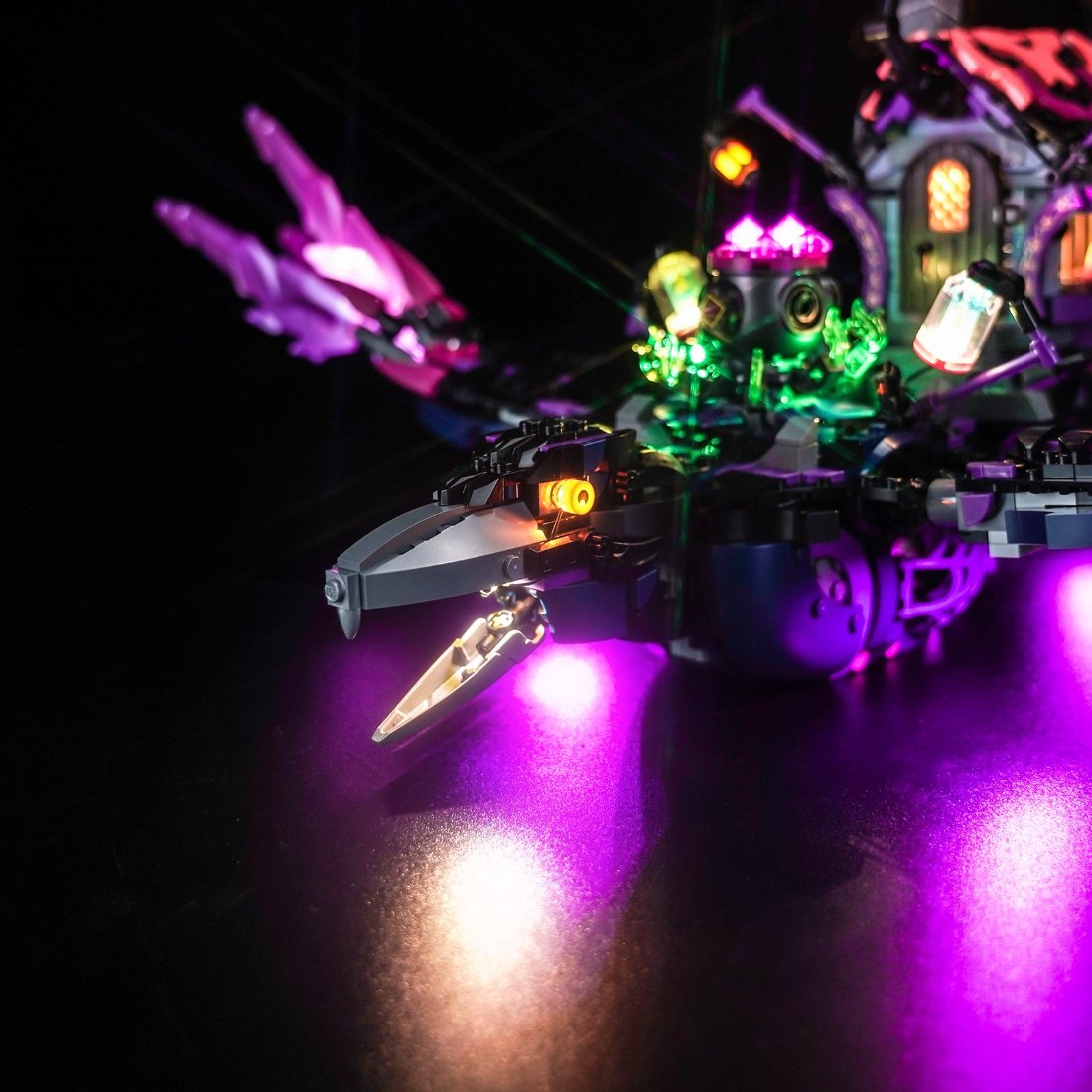 Light Kit for LEGO DREAMZzz The Never Witch's Midnight Raven 71478