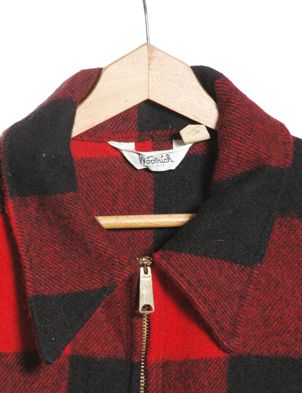 Vintage 1960's Woolrich Plaid Hunting Jacket | Size XL