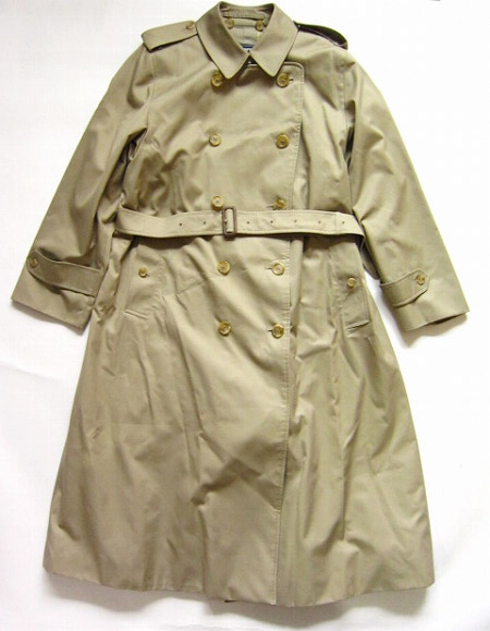 高級品》【BURBERRY'S】英国製/バーバリー/トレンチコート/80's/90's