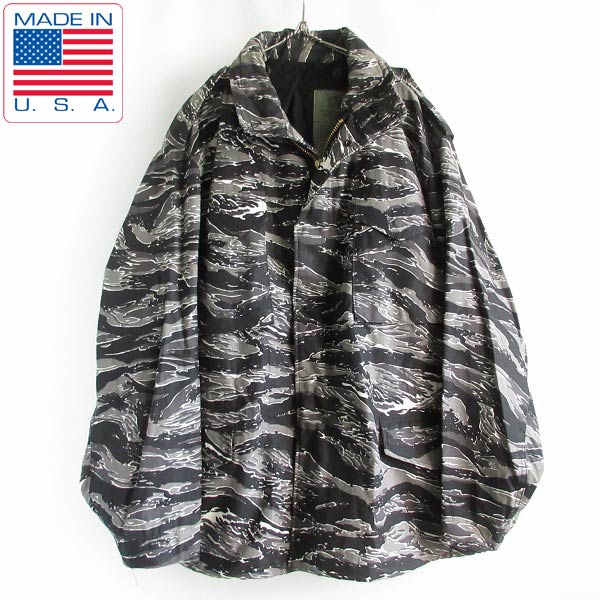 希少/民間品/USA製/米軍/M-65/フィールド ジャケット/タイガー