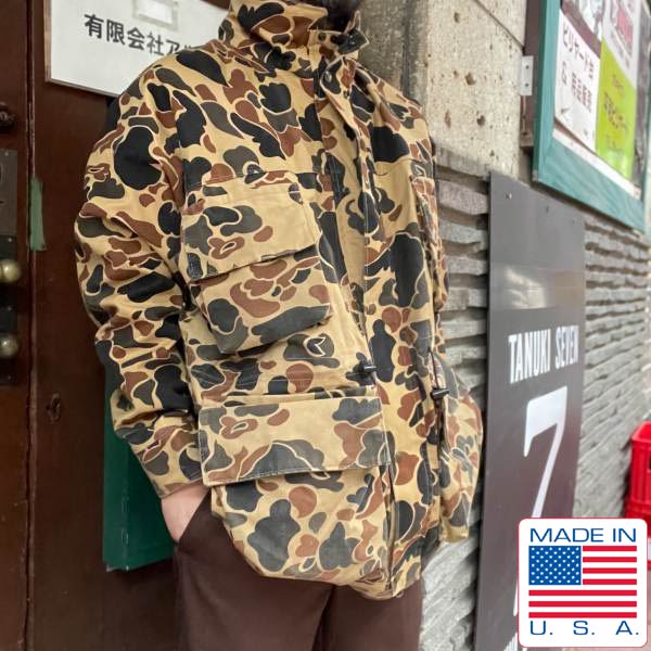 USA製 10X 迷彩 ダックハンターカモ ゴアテックス ジャケット パーカー