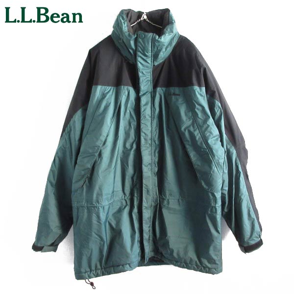 90s L.L.Bean ゴアテックス リップストップ ナイロン 中綿 ジャケット