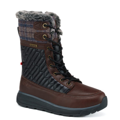 NexGrip Daphne Women's Snow Boot Waterproof with Retractable Ice