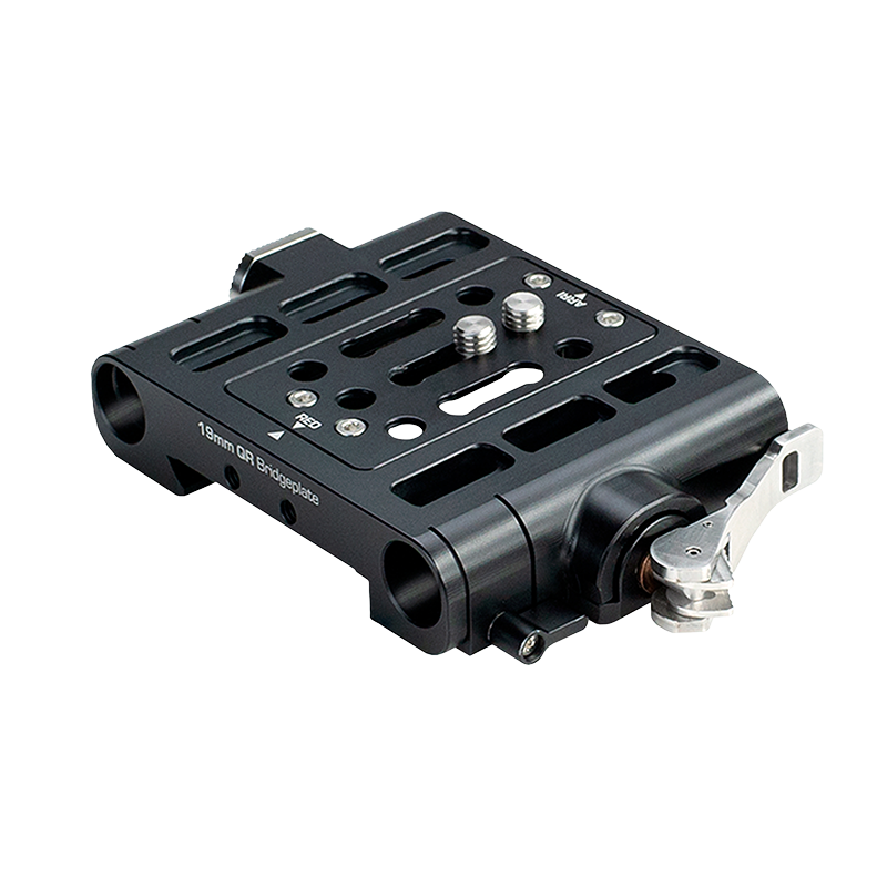 LeftField 2 19mm Studio QR Bridgeplate - Bright Tangerine