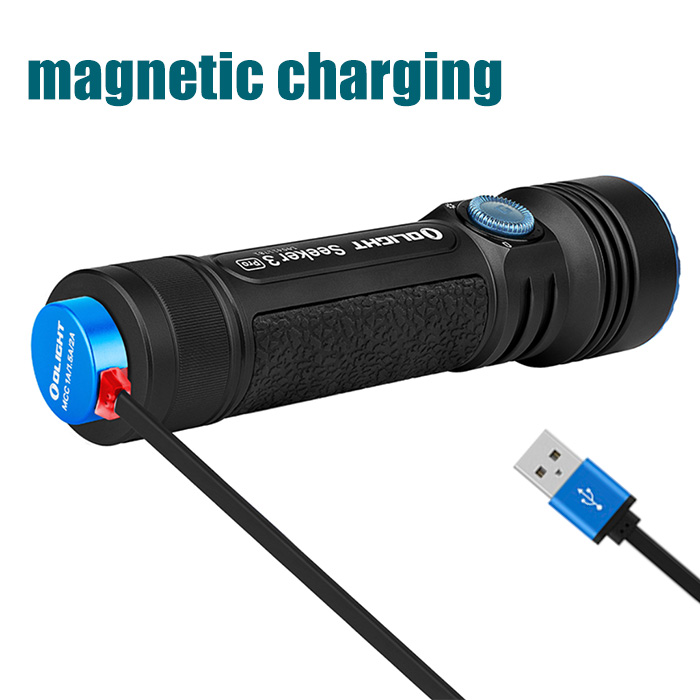 Olight Seeker 3 Pro Rechargeable Flashlight | 4,200 Lumens