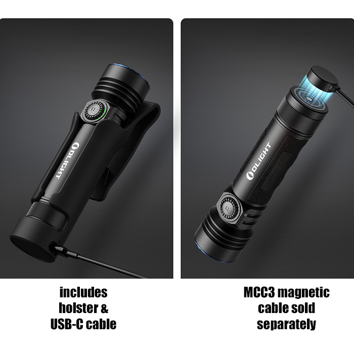 Olight Seeker 4 Pro Rechargeable Flashlight | 4600 Lumens
