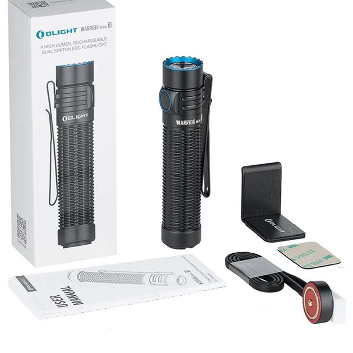 Olight Warrior Mini 3 Rechargeable Flashlight | 1750 Lumens