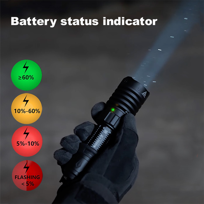 Olight Warrior X 4 Rechargeable Flashlight | 2600 Lumens