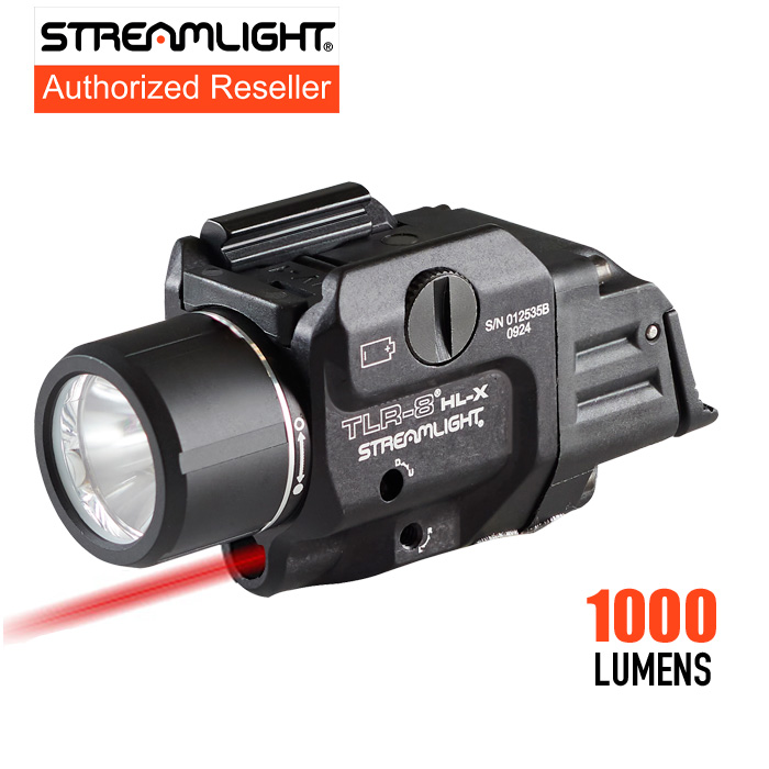 Streamlight TLR-8 HL-X with Red Laser | 69465 | 1000 Lumens