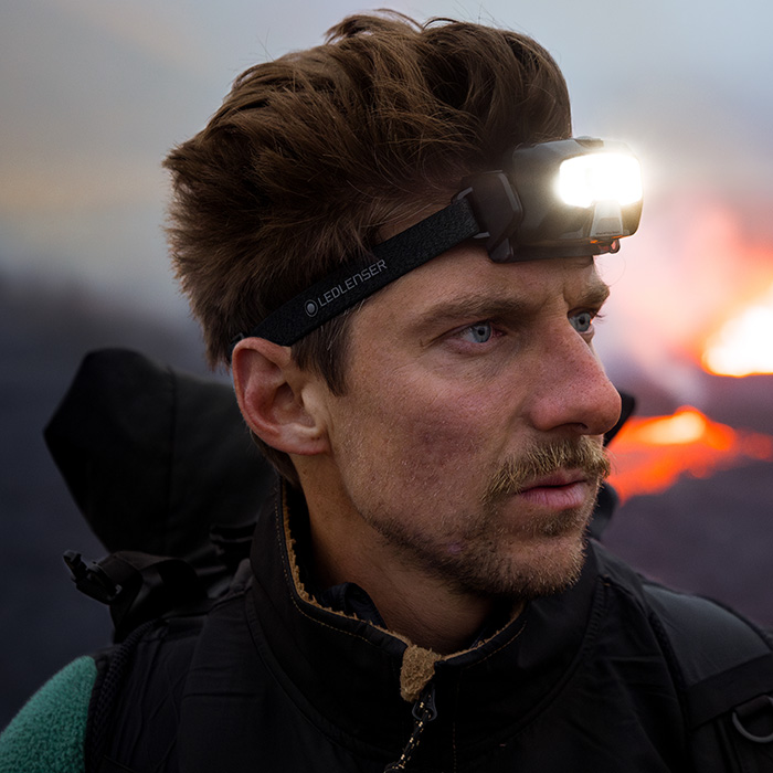 LEDLenser HF8R Core Rechargeable Headlamp | Adaptive Light Beam