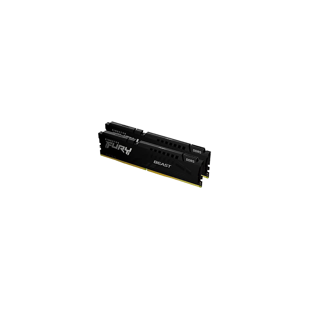 Kingston Fury Beast 16GB [1x16GB] 6000MHz DDR5 DIMM Memory [Black]