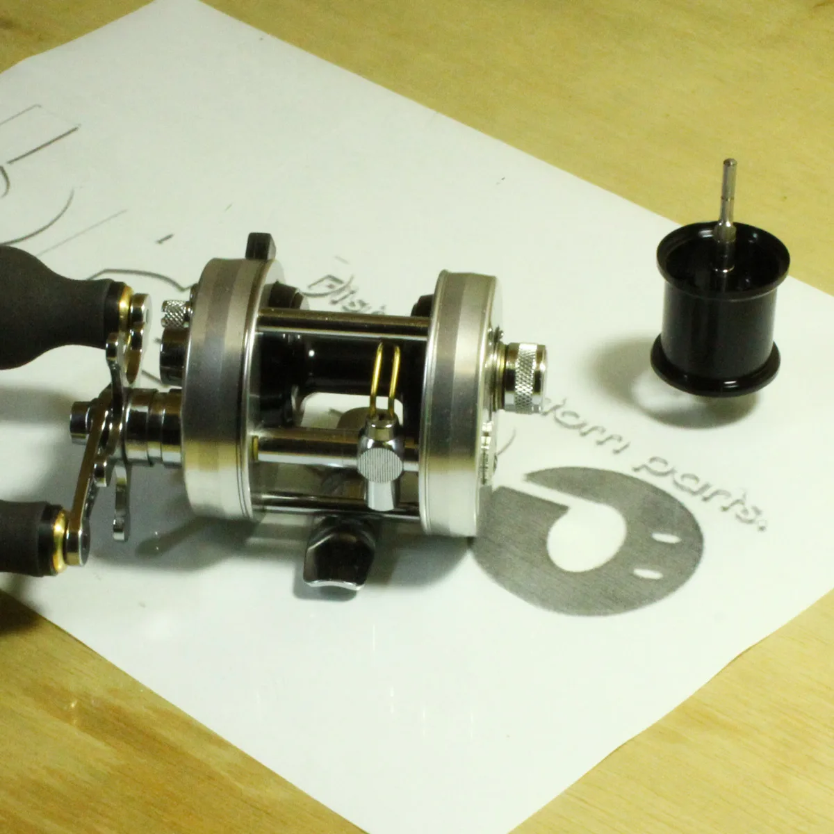 アンバサダー2500C用スプール Thinspool Air A7525C - ブリモ リール