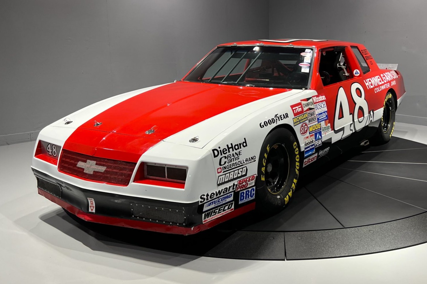 1986 Chevrolet Monte Carlo Aerocoupe NASCAR Race Car for sale on