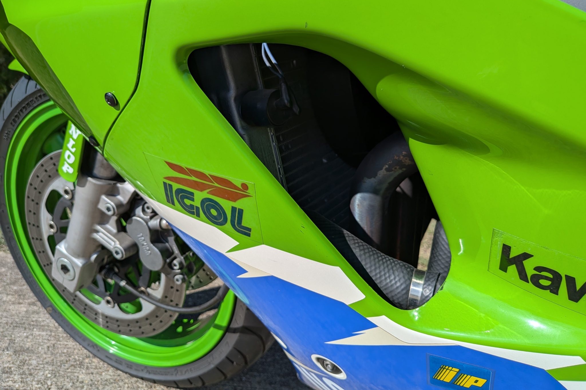 No Reserve: 1994 Kawasaki Ninja ZX-7 for sale on BaT Auctions