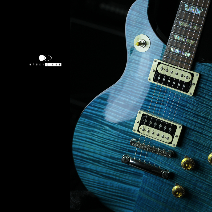 Brush eight / 【SOLD】Gibson Custom ShopTak Matsumoto DC Standard AQUA