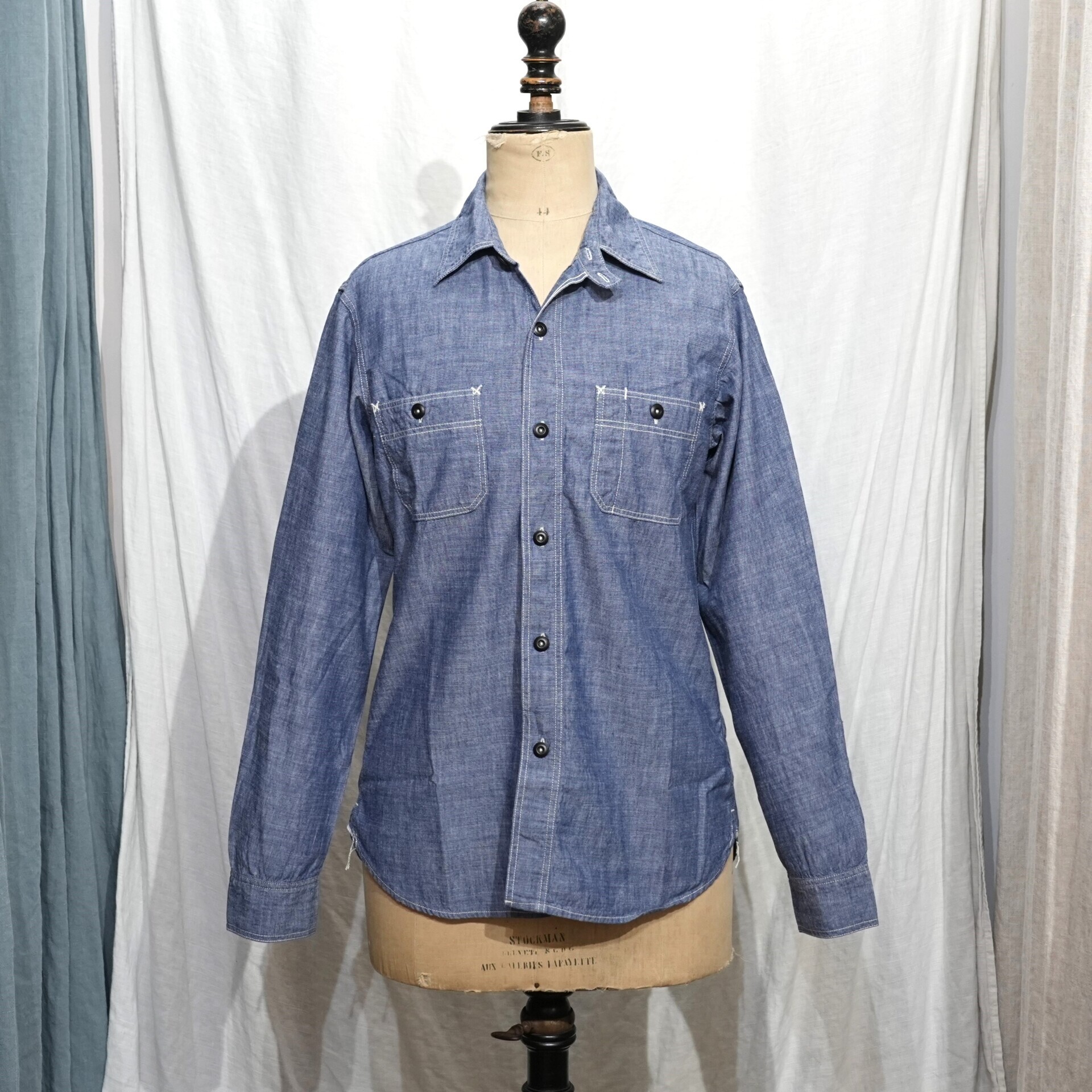 フリーホイーラーズ ニールシャツ インディゴシャンブレー: BRYWB