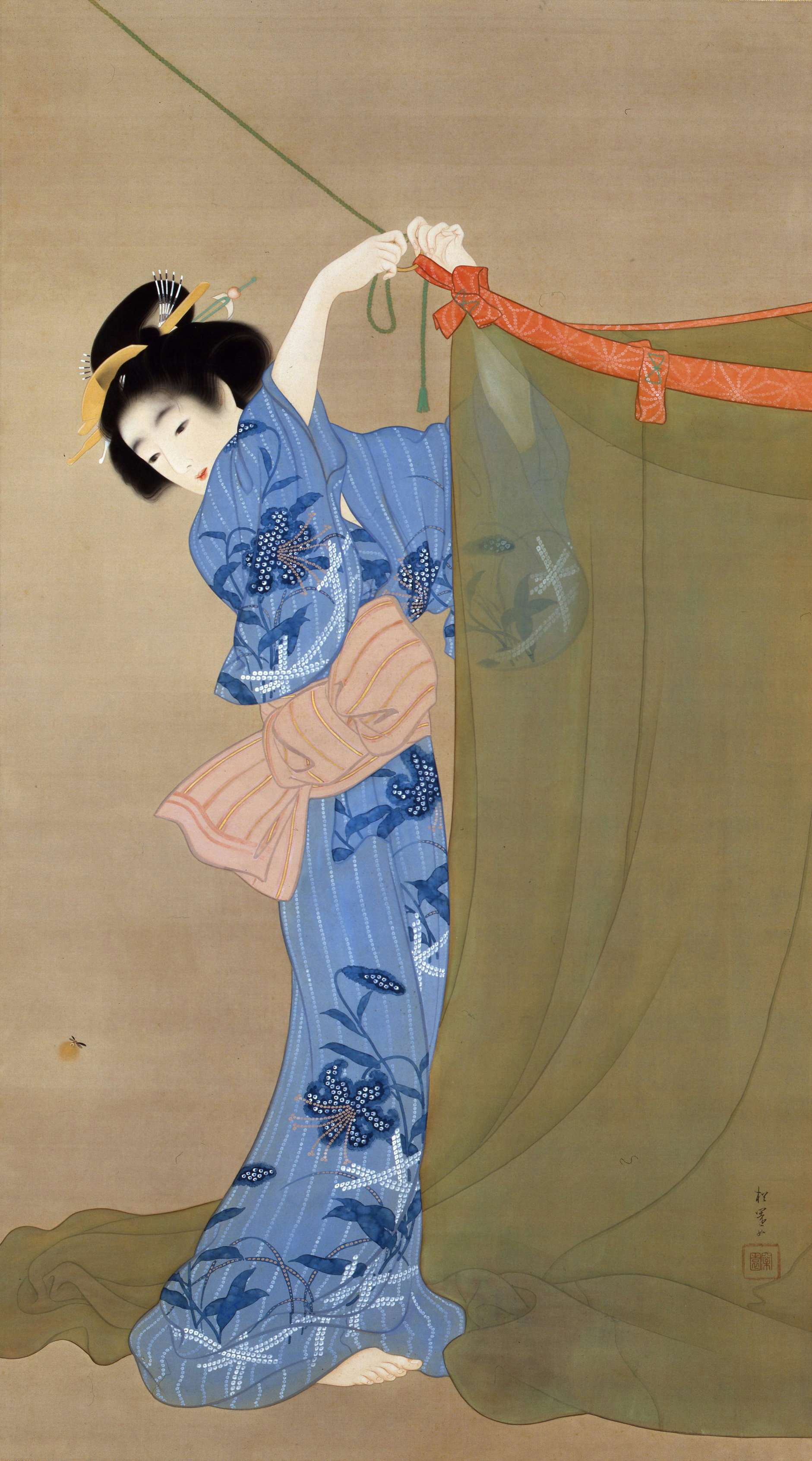 上村松園―美人画の精華―（山種美術館）｜美術手帖