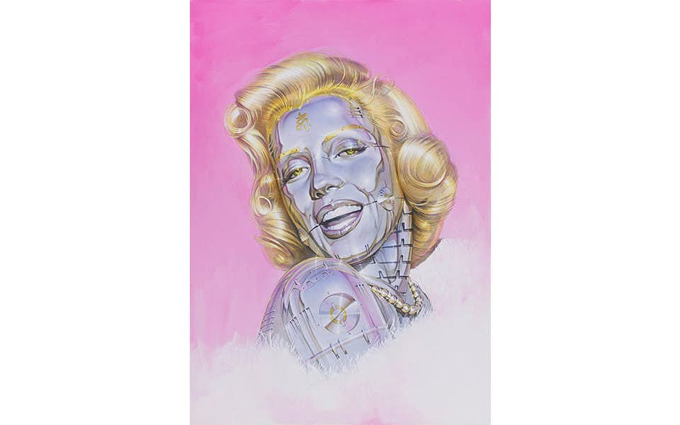 空山基「Space Traveler」（NANZUKA UNDERGROUND）｜美術手帖