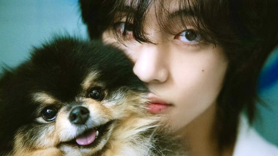 BTS テテと愛犬ヨンタンのツーショット写真が可愛すぎると話題に | BTS