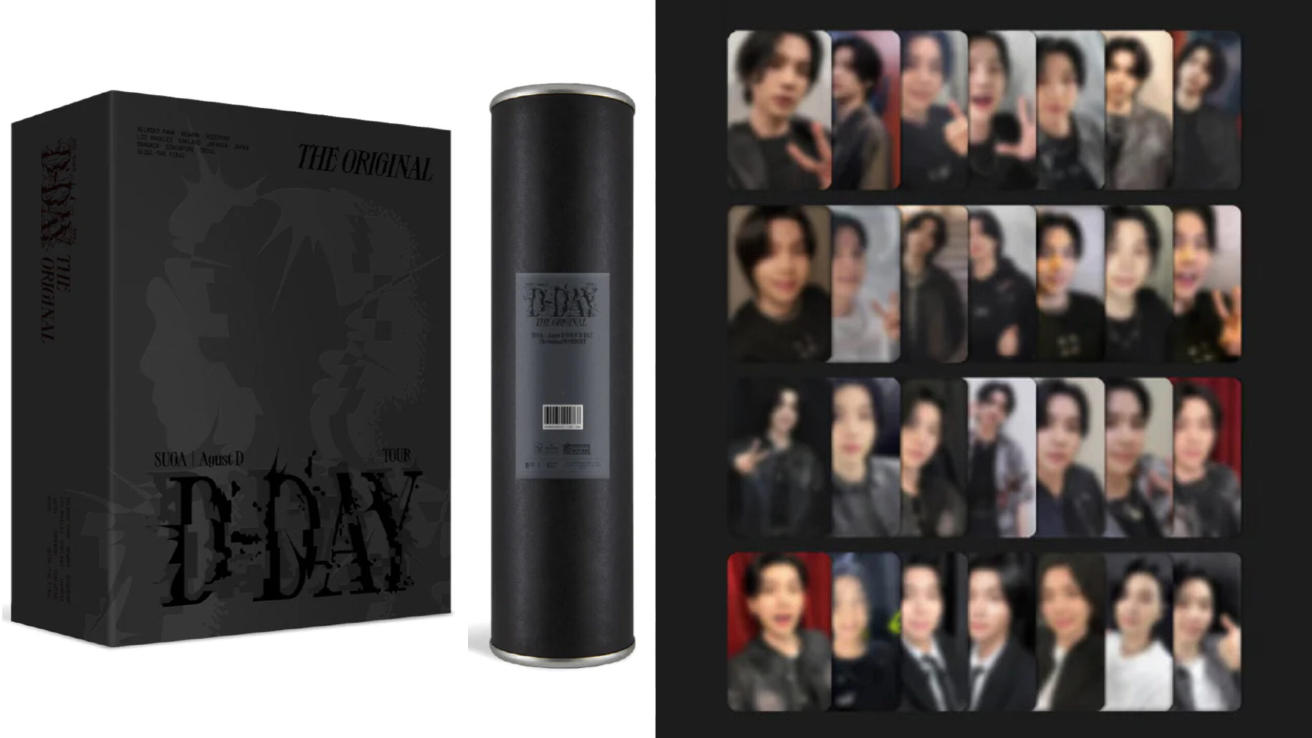 BTS SUGA | Agust D TOUR 'D-DAY' The Originalのセット内容やそれぞれ