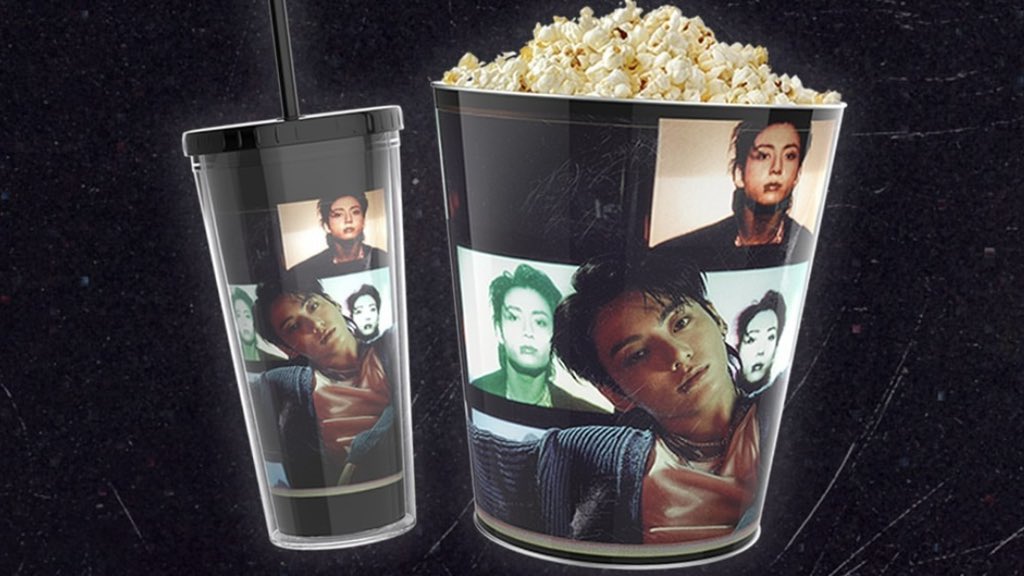 BTS ジョングクの映画が公開される劇場で限定タンブラー&ポップコーン