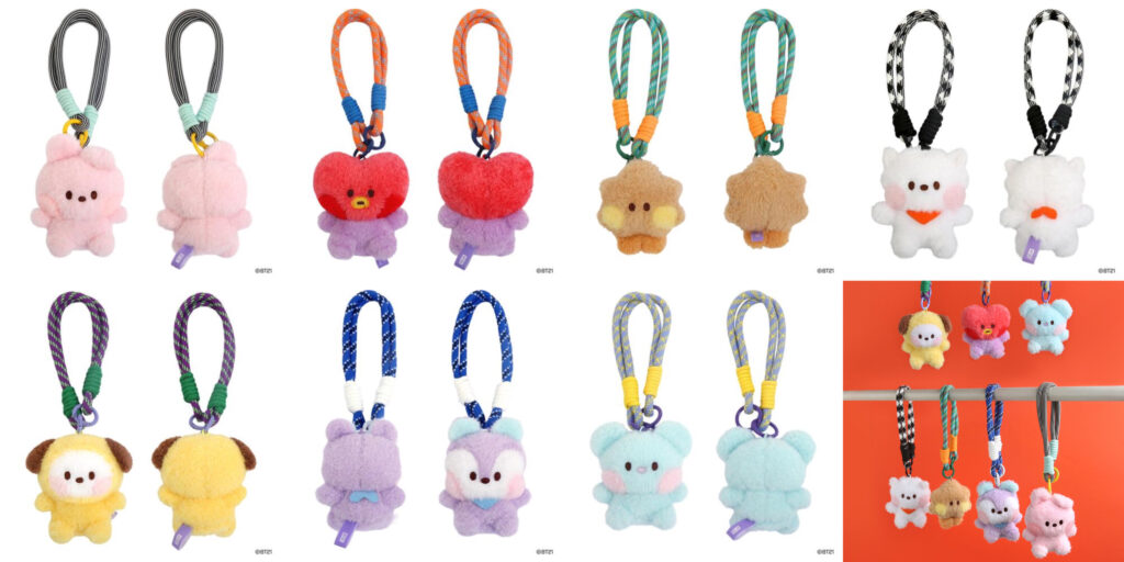 完売続出で入手困難】BT21の可愛いマスコットキーリングが発売決定