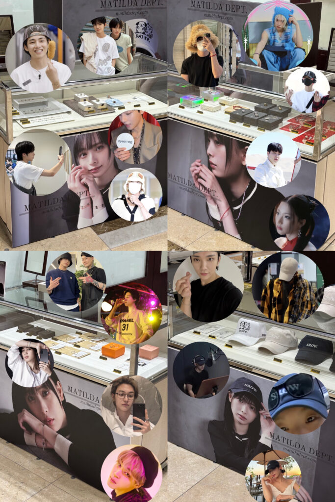 BTSメンバー愛用のアクセサリーを取り揃えたポップアップストアが開催