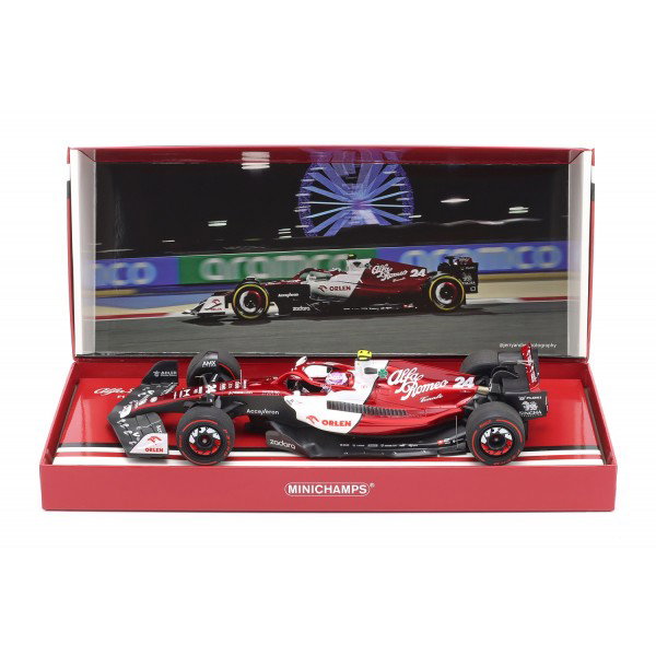 Zhou Guanyu Alfa Romeo F1 Team ORLEN C42 Bahrain GP 2022 Limited