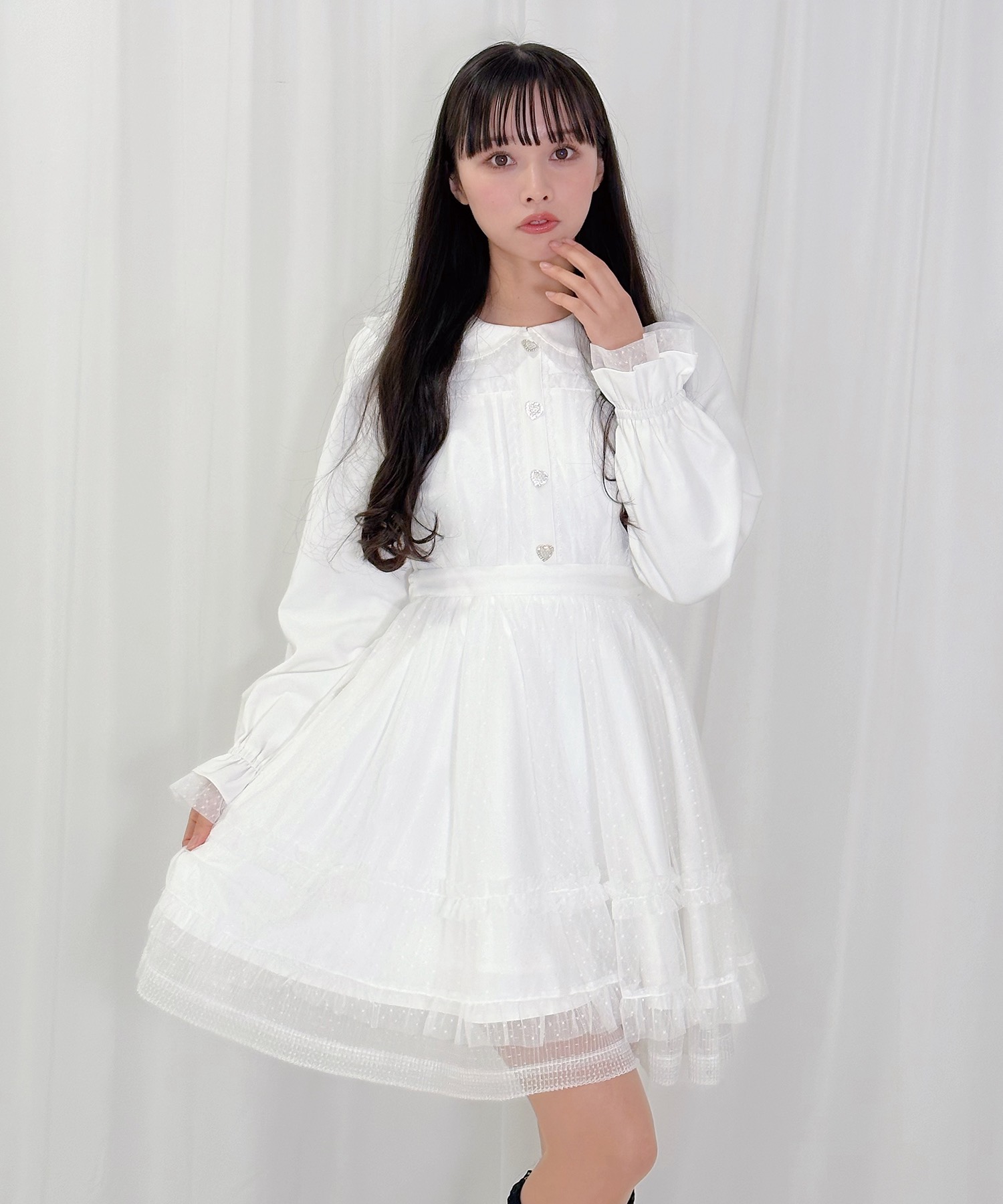 ドットチュールワンピース – BUNNY APARTMENT
