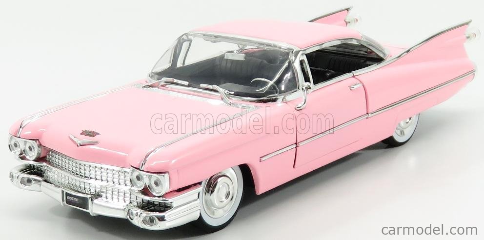 JADA 96801PK Scale 1/24 | CADILLAC COUPE DEVILLE HARD-TOP 1959 PINK