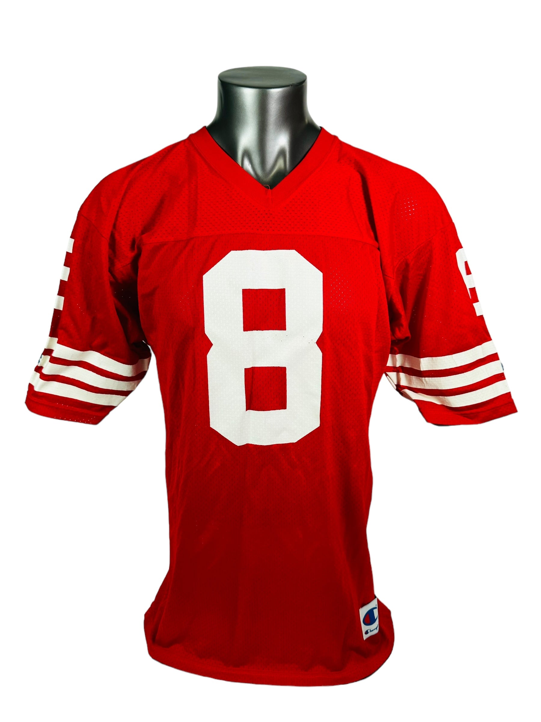 STEVE YOUNG SAN FRANCISCO 49ERS VINTAGE 1990'S CHAMPION JERSEY
