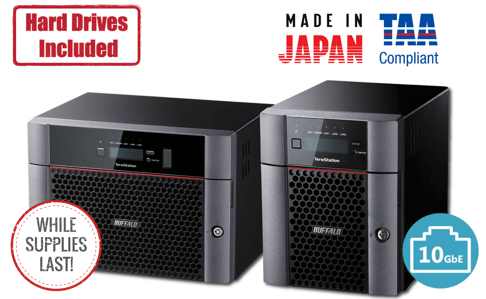 TeraStation 5010 Desktop Network Attached Storage Solution with