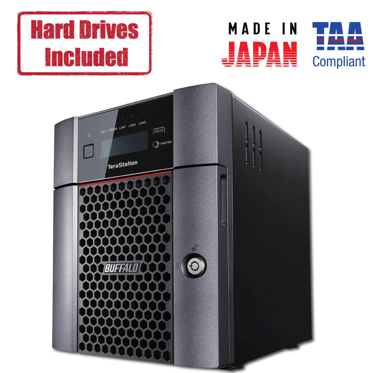 TeraStation 5010 Desktop Network Attached Storage Solution with