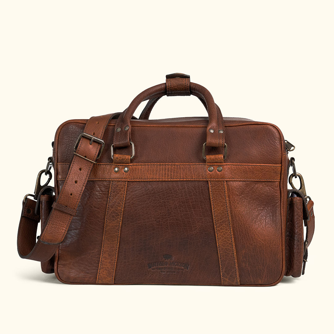 Buffalo Leather Pilot Bag (Limited Edition) | Buffalo Jackson