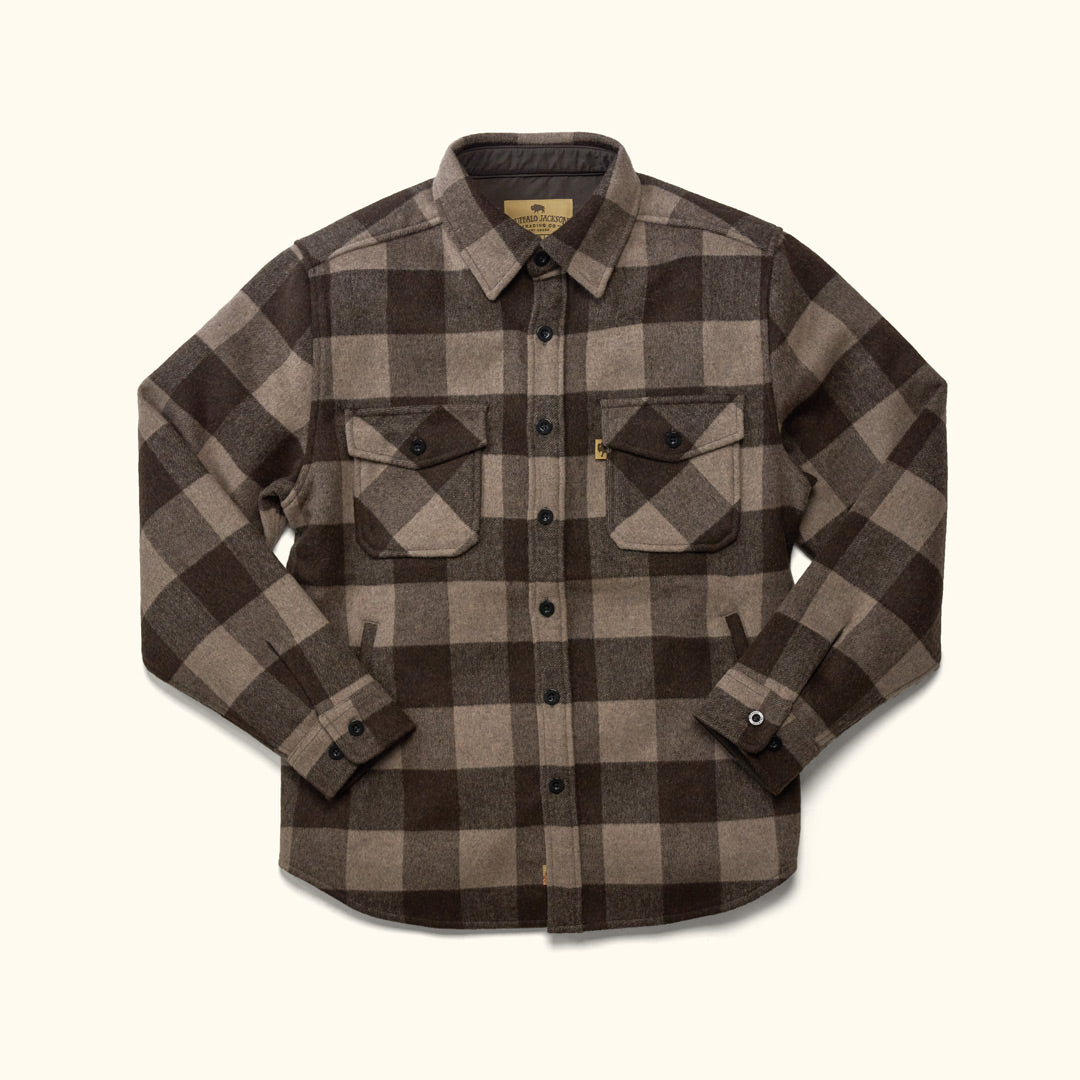 Mens Wool Shirt | Buffalo Jackson