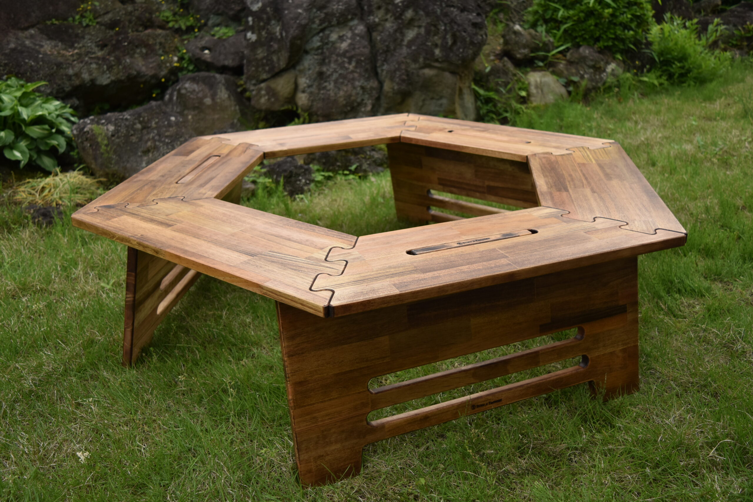 ヘキサテーブル | 木工工房 Buru,s factory