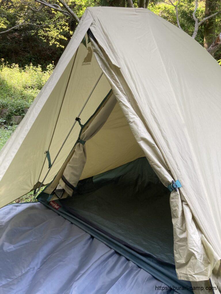 モンベル ムーンライト2 旧型の紹介！アニメ【ゆるキャン△】で人気な